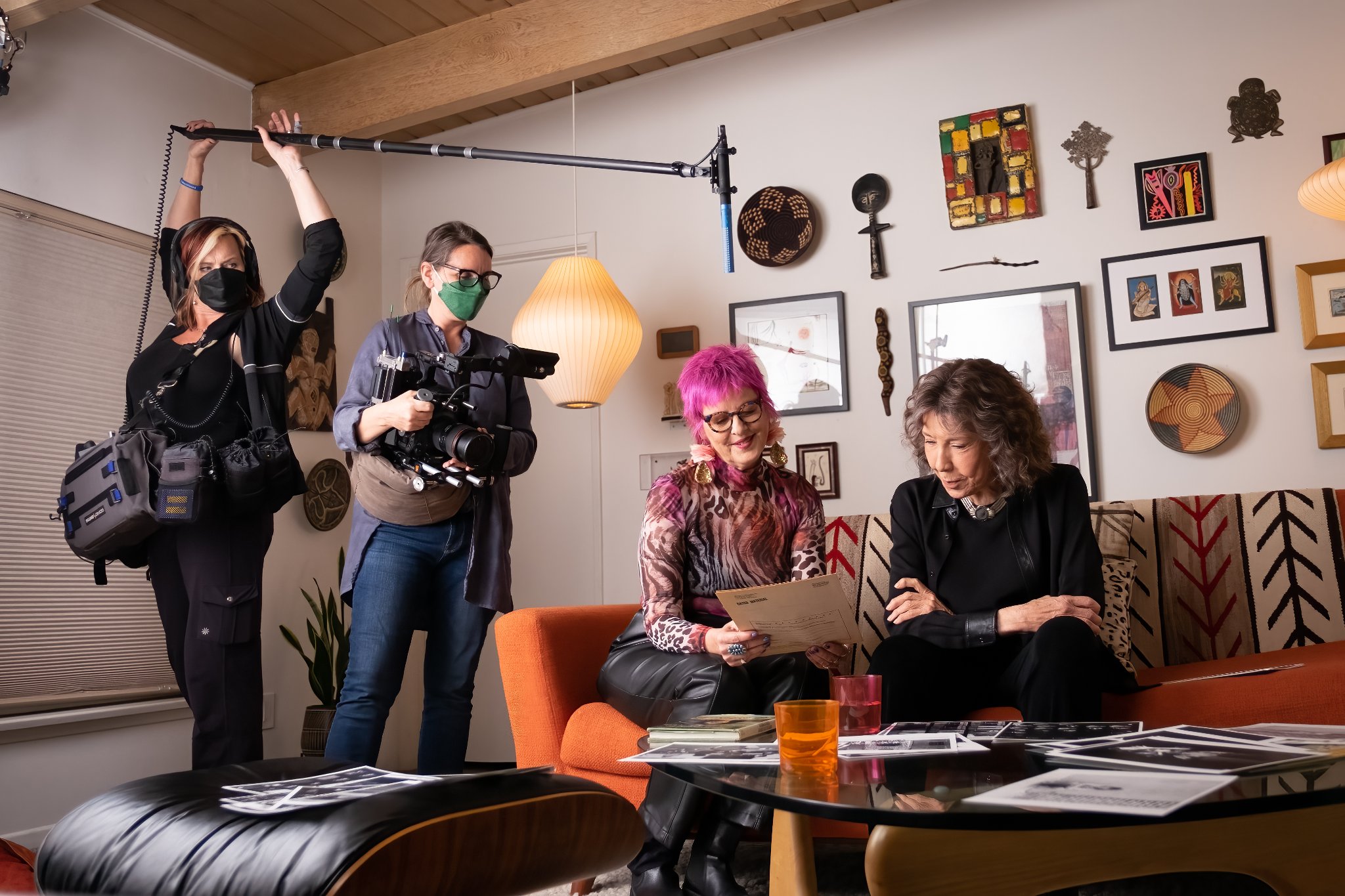 Acting Like Women — on set with Lily Tomlin